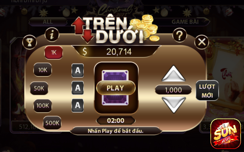 game Trên dưới